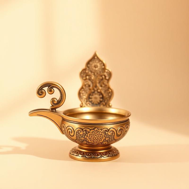 Brass Diya Oil Lamp