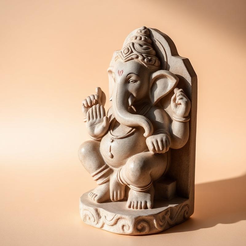 Stone Ganesh Sculpture